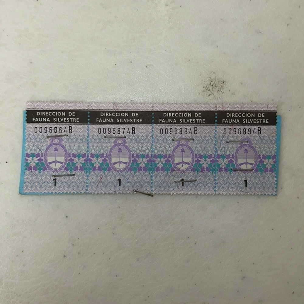 GENUINE ALLIGATOR SKIN LEATHER CLUTCH IN NAVY - Picture 6 of 7